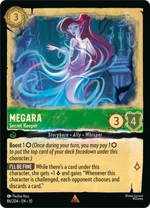 Disney Lorcana Tcg Singles: Megara - Secret Keeper (86/204) [Whispers in the Well]