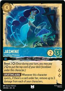 Disney Lorcana Tcg Singles: Jasmine - Soothing Princess (149/204) [Whispers in the Well]