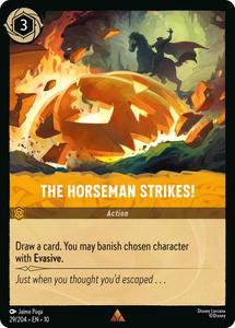 Disney Lorcana Tcg Singles: The Horseman Strikes! (29/204) [Whispers in the Well]