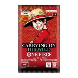 One Piece Card Game: Carrying On His Will [OP-13] - Booster Pack +++IN-STORE ONLY+++