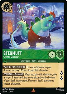 All: Stegmutt - Clumsy Dinosaur (79/204) [Winterspell]