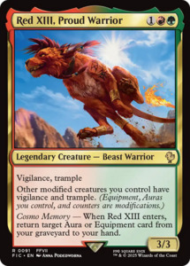 All: Red XIII, Proud Warrior [FINAL FANTASY Commander]
