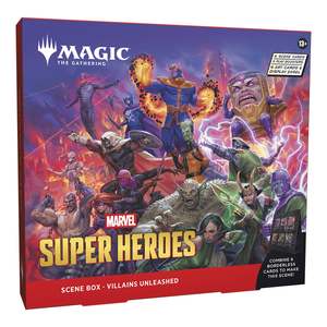 Magic The Gathering: Marvel Super Heroes - Scene Box - Villains Unleashed +++Pre-order (19/6/26)+++