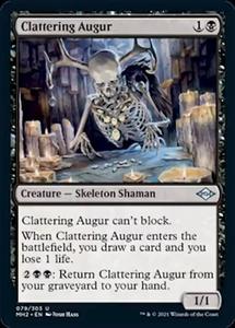 Mtg Singles Instock: Clattering Augur [Modern Horizons 2]