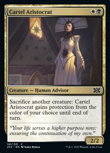 Mtg Singles Instock: Cartel Aristocrat [Double Masters 2022]
