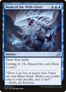 Mtg Singles Instock: Boon of the Wish-Giver [Ikoria: Lair of Behemoths]