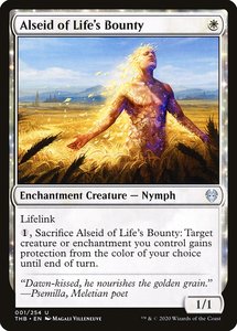 Mtg Singles Instock: Alseid of Life's Bounty [Theros Beyond Death]