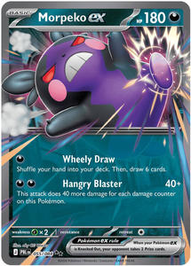 Pokemon Singles Instock: Morpeko ex (055/084) [Mega Evolution: Pitch Black]