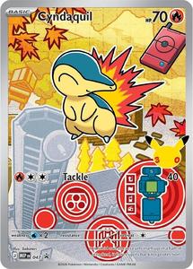 Pokemon Singles Instock: Cyndaquil (047) [Mega Evolution Promo]