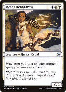 Mtg Singles Instock: Mesa Enchantress [Eternal Masters]