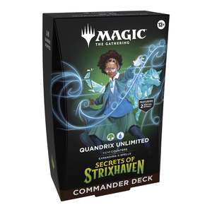Magic The Gathering: Secrets of Strixhaven - Commander Deck (Quandrix Unlimited)