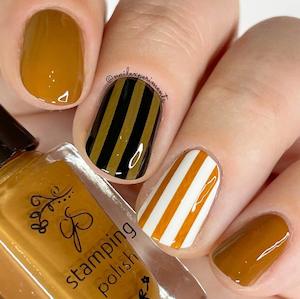 Polishes: 116  Gingerbread Nail Stamping Polish (REDUCED TO CLEAR)