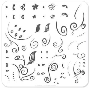 Floral Swirl 1 CjS13