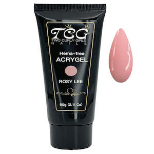 Nsi Poly Paste: 60g Acrygel Rosy Lee