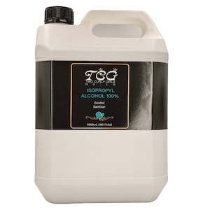 Salon Ppe: 5 Litre 100% Isopropyl Alcohol