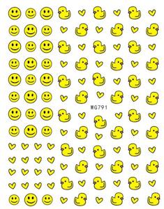 WG791 Nail Stickers