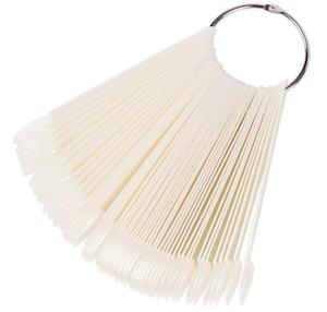 Product Displays: 50 ct Oval Tip Fan Display Natural
