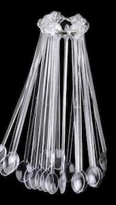 Product Displays: 100pc Clear Polish Lollypop Fan Wheel Display