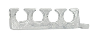 1 Pair Silicone Toe Separators
