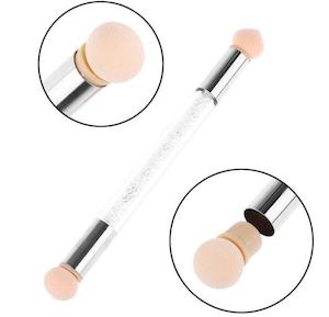 Clear Crystal Double ended Sponge Gradient Blending Tool