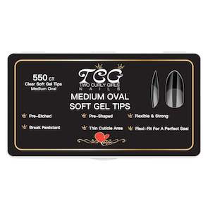 Soft Gel System: 550 Medium Oval Soft Gel