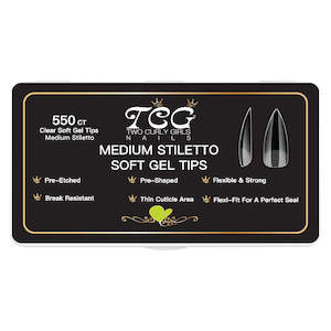 550 Medium Stiletto Soft Gel