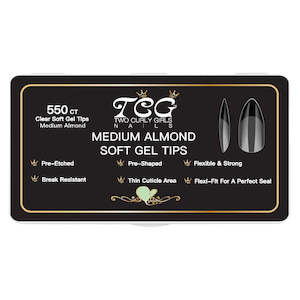 Soft Gel System: 550 Medium Almond Soft Gel