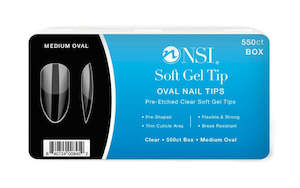 Medium Oval Soft Gel Tips