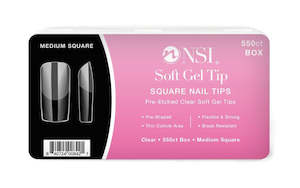 Medium Square Soft Gel Tips