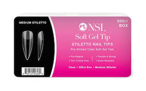 Medium Stiletto Soft Gel Tips