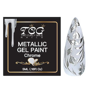 Latest: 5ml Metallic Gel Paint Chrome