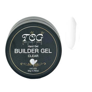 50g HEMA-Free Hard Gel Clear | TCG Builder Hard Gel NZ