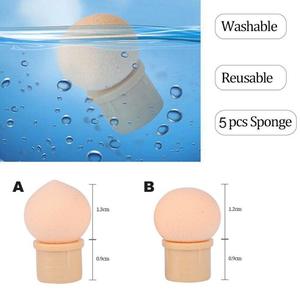 5 Pack Round Sponge Replacement Heads (Type A)