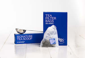 Signature Tea Scoop & Fillable Teabags