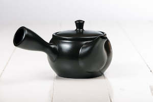 Teaware: Left Handed Kyusu - Black - 360ml