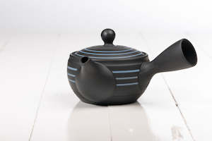 Teaware: Three Kyusu - Matt Black & Blue - 280ml