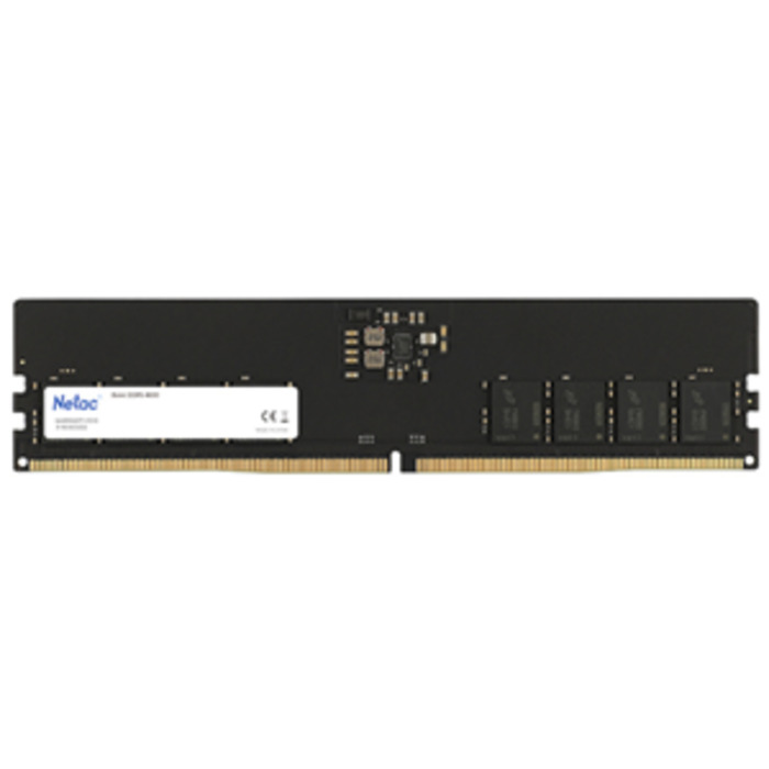 Products: NTBSD5P56SP-16 Netac Basic DDR5-5600 16GBC 46 U-DIMM 288-Pin DDR5 / PC DDR5-5600 PC5-38400, 16G x 1, 46-45-45-90, 1.1V, Single Channel