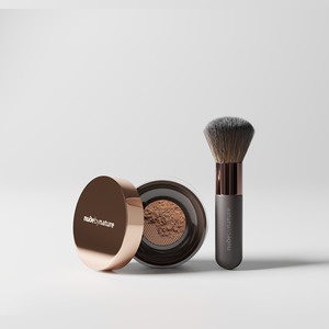 Natural Mineral Cover & Mineral Brush Duo