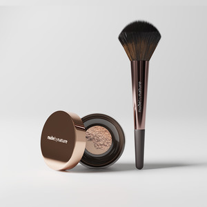 Translucent Loose Finishing Powder & Finishing Brush Duo