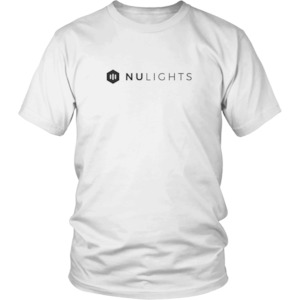 T-shirt: NuLights Unisex T-Shirt White