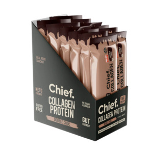 Chief collagen double chocolate protein bar - Nurture Co Leader in Wellness