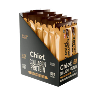 Chief Collagen Bar - Choc Peanut Butter - Nurture Co Leader in Wellness