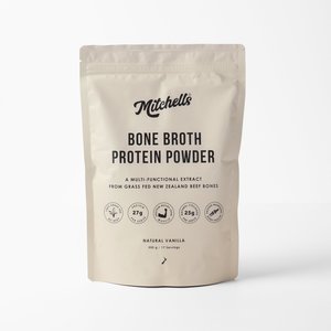 Products: Mitchells Bone Broth Protein - Natural Vanilla - Nurture Co Leader in Wellness