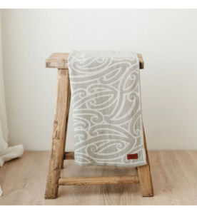 Baby Essentials: Bo & Ko Mohimohi Woven Pepi Blanket - Huruwhenua - BABY ESSENTIALS-Bedding & Linen-Blankets/Quilts : Kids Clothing NZ : : Kid Republic - Bo & Ko