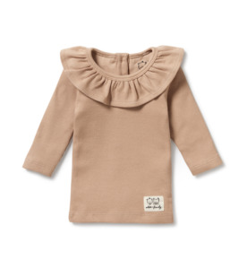 SALE : Kids Clothin: Wilson & Frenchy Fawn Ruffle L/S Top - SALE-Baby Sale : Kids Clothing NZ : : Kid Republic - W24 Wilson & Frenchy
