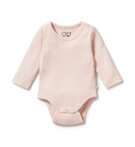 SALE : Kids Clothin: Wilson & Frenchy Pink L/S Bodysuit - SALE-Baby Sale : Kids Clothing NZ : : Kid Republic - W24 Wilson & Frenchy
