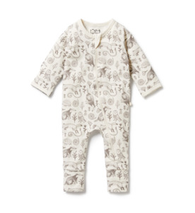 SALE : Kids Clothin: Wilson & Frenchy Tribal Woods Zipsuit W Feet - SALE-Baby Sale : Kids Clothing NZ : : Kid Republic - W24 Wilson & Frenchy