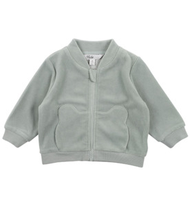 SALE : Kids Clothin: Bebe Sage Velour Baby Jacket - SALE-Baby Sale : Kids Clothing NZ : : Kid Republic - W23 Bebe