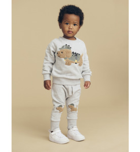 SALE : Kids Clothin: Huxbaby Dino Dog Sweatshirt - SALE-Baby Sale : Kids Clothing NZ : : Kid Republic - W24 Huxbaby D2