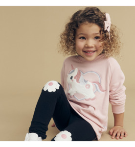 SALE : Kids Clothin: Huxbaby Unicorn Heart Sweatshirt - SALE-Baby Sale : Kids Clothing NZ : : Kid Republic - W24 Huxbaby D2